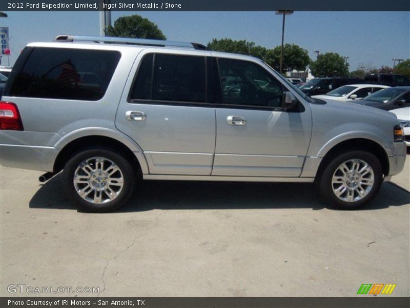 Ingot Silver Metallic / Stone 2012 Ford Expedition Limited