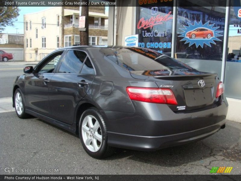 Magnetic Gray Metallic / Dark Charcoal 2008 Toyota Camry SE