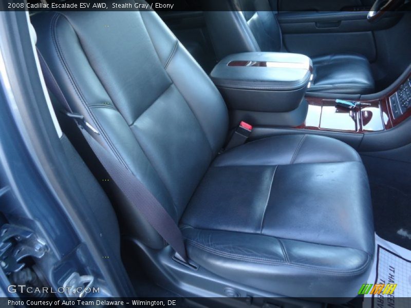 Stealth Gray / Ebony 2008 Cadillac Escalade ESV AWD