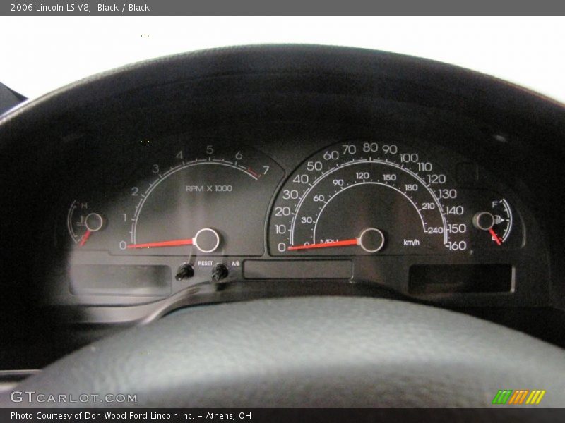 Black / Black 2006 Lincoln LS V8