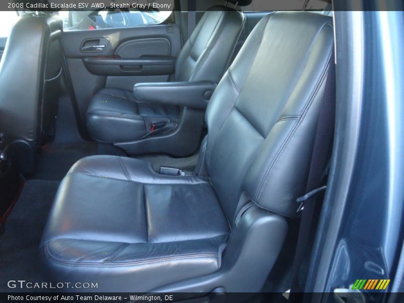 Stealth Gray / Ebony 2008 Cadillac Escalade ESV AWD