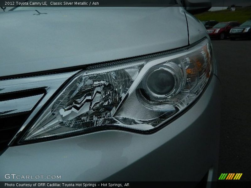 Classic Silver Metallic / Ash 2012 Toyota Camry LE