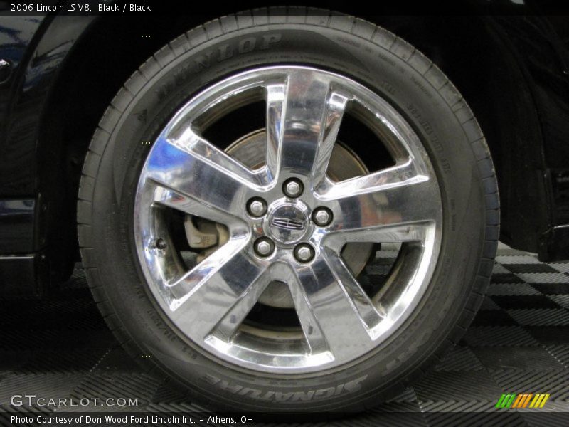 Black / Black 2006 Lincoln LS V8