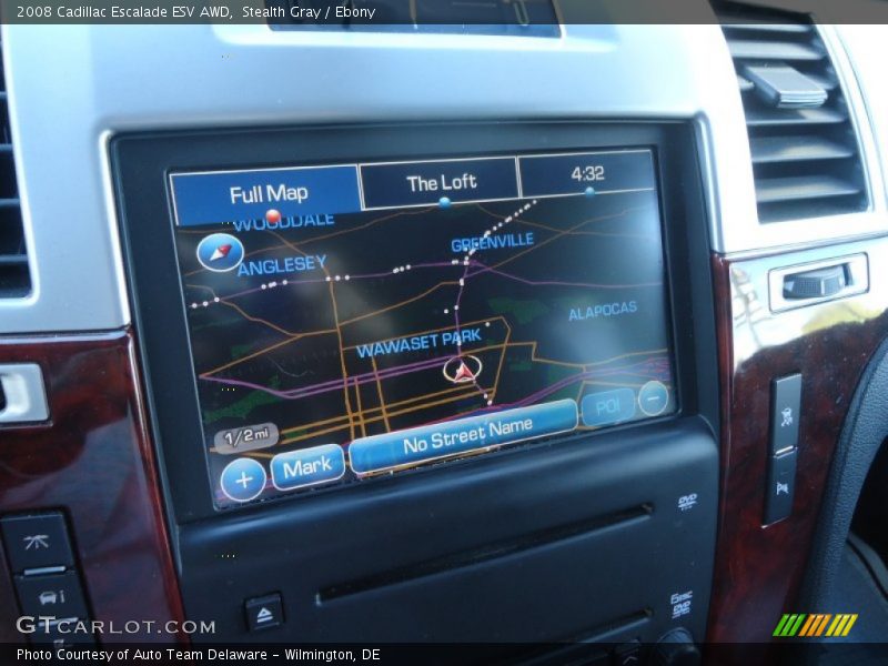 Stealth Gray / Ebony 2008 Cadillac Escalade ESV AWD