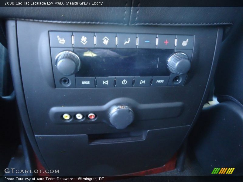 Stealth Gray / Ebony 2008 Cadillac Escalade ESV AWD