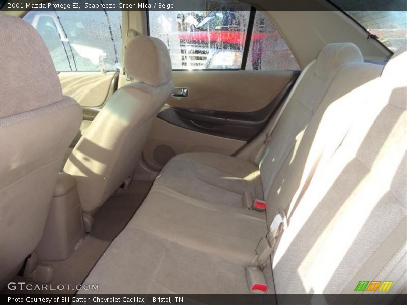 Seabreeze Green Mica / Beige 2001 Mazda Protege ES