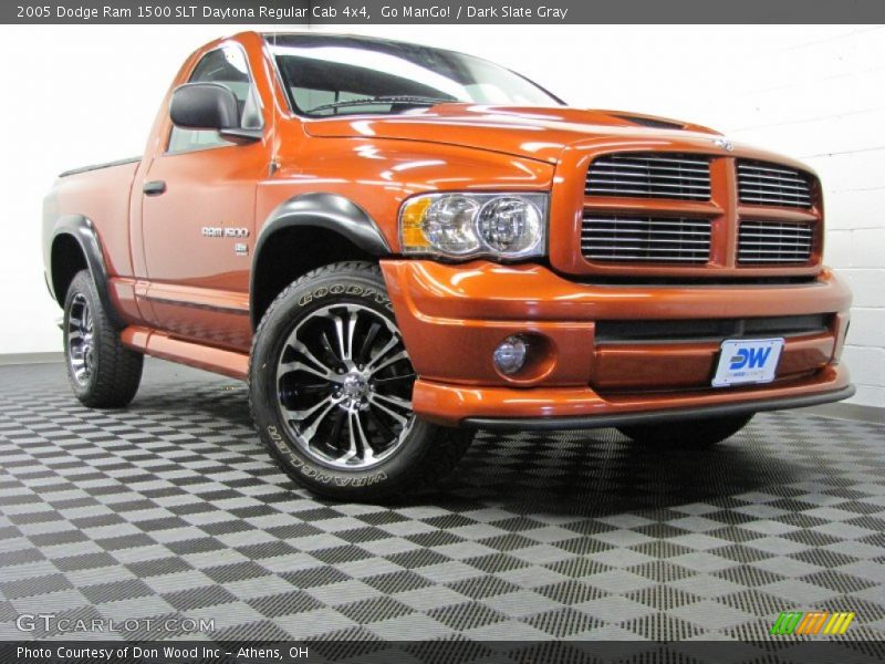 Go ManGo! / Dark Slate Gray 2005 Dodge Ram 1500 SLT Daytona Regular Cab 4x4