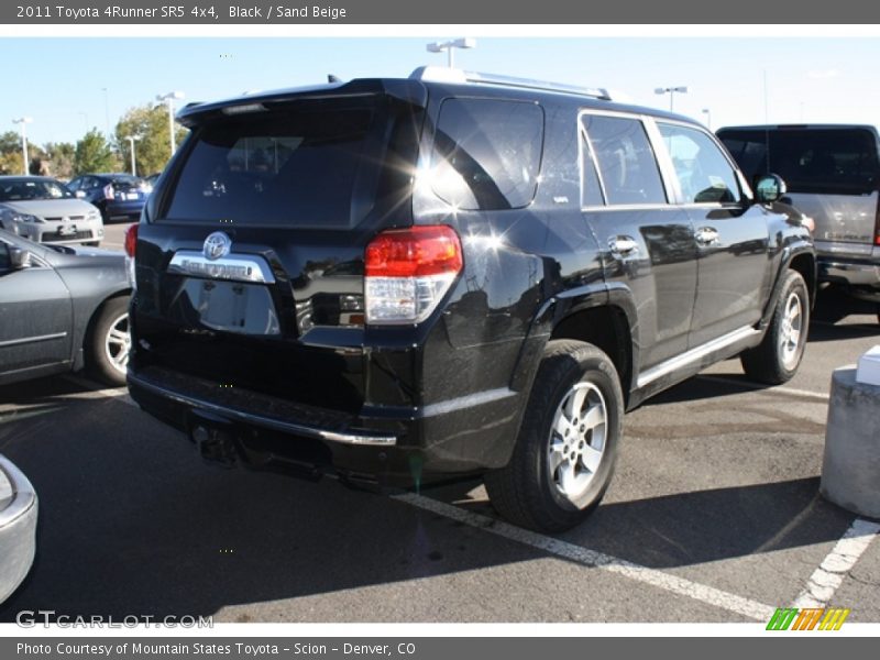 Black / Sand Beige 2011 Toyota 4Runner SR5 4x4
