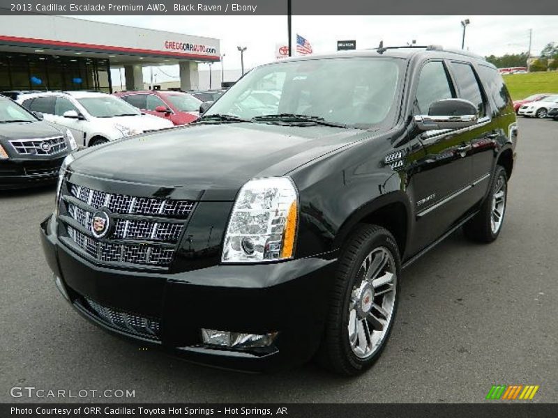 Black Raven / Ebony 2013 Cadillac Escalade Premium AWD