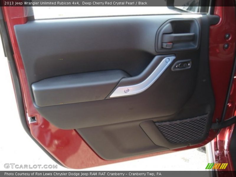Deep Cherry Red Crystal Pearl / Black 2013 Jeep Wrangler Unlimited Rubicon 4x4