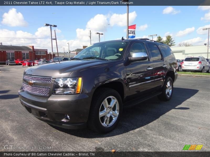 Taupe Gray Metallic / Light Titanium/Dark Titanium 2011 Chevrolet Tahoe LTZ 4x4