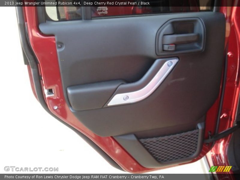 Deep Cherry Red Crystal Pearl / Black 2013 Jeep Wrangler Unlimited Rubicon 4x4
