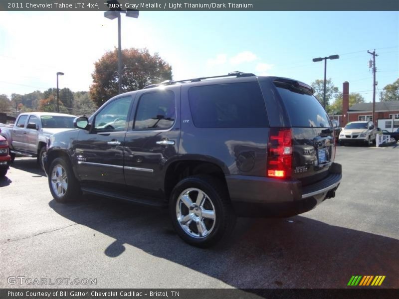 Taupe Gray Metallic / Light Titanium/Dark Titanium 2011 Chevrolet Tahoe LTZ 4x4