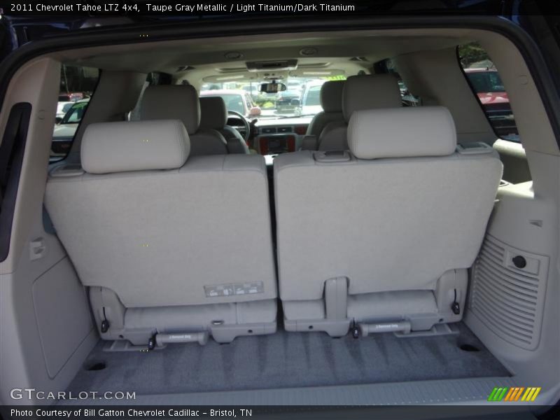 Taupe Gray Metallic / Light Titanium/Dark Titanium 2011 Chevrolet Tahoe LTZ 4x4
