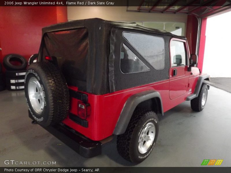 Flame Red / Dark Slate Gray 2006 Jeep Wrangler Unlimited 4x4