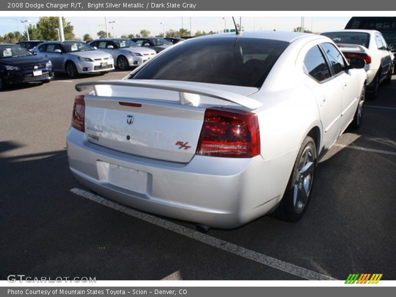 Bright Silver Metallic / Dark Slate Gray 2008 Dodge Charger R/T