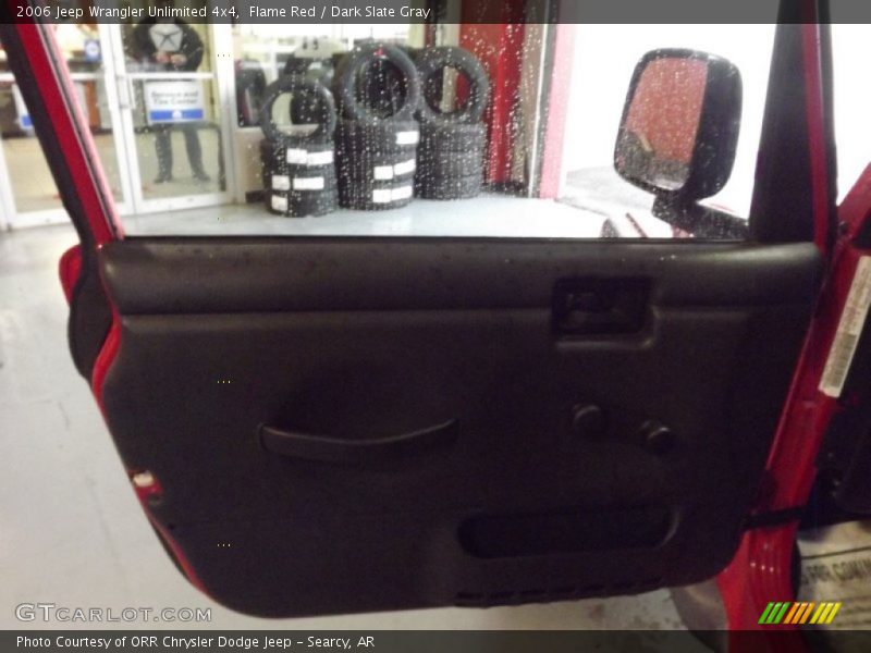 Flame Red / Dark Slate Gray 2006 Jeep Wrangler Unlimited 4x4