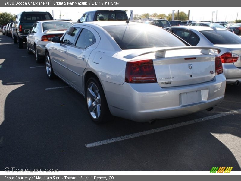 Bright Silver Metallic / Dark Slate Gray 2008 Dodge Charger R/T