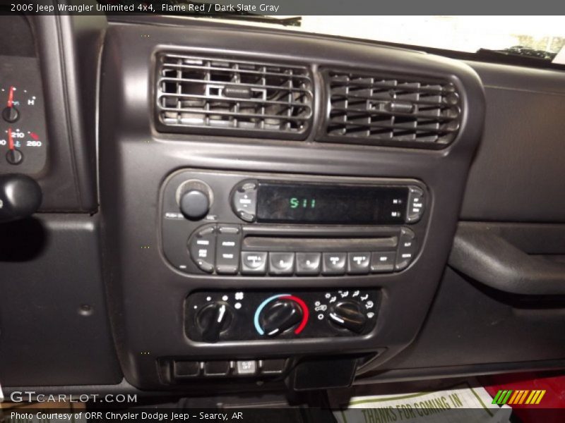 Flame Red / Dark Slate Gray 2006 Jeep Wrangler Unlimited 4x4