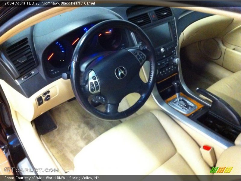 Nighthawk Black Pearl / Camel 2004 Acura TL 3.2