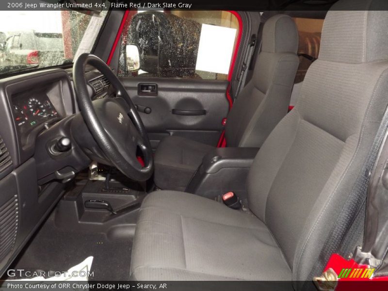 Flame Red / Dark Slate Gray 2006 Jeep Wrangler Unlimited 4x4