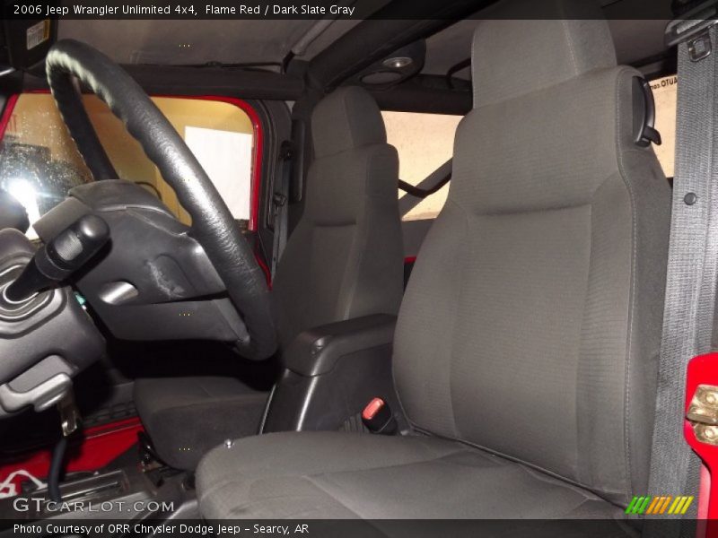 Flame Red / Dark Slate Gray 2006 Jeep Wrangler Unlimited 4x4
