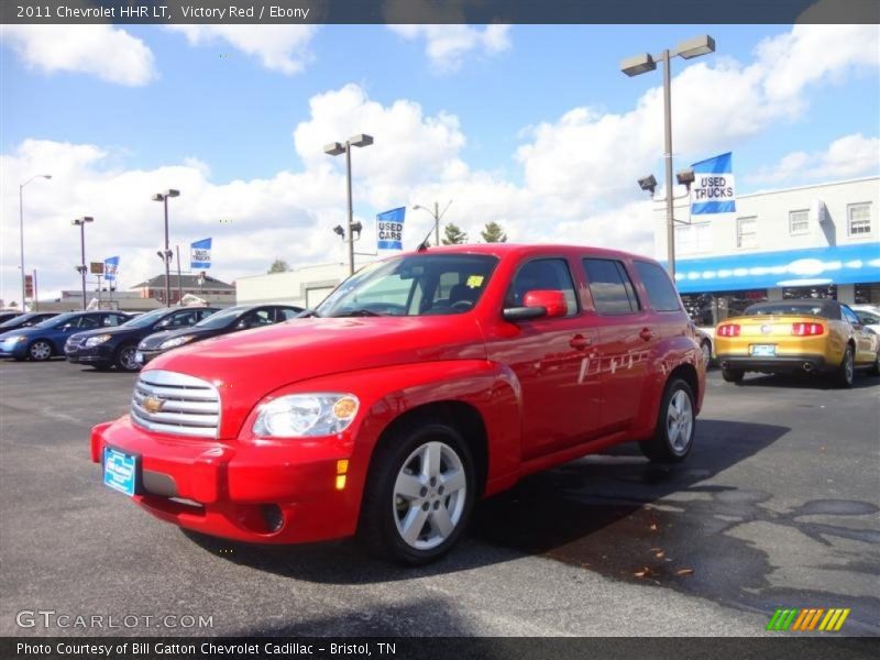 Victory Red / Ebony 2011 Chevrolet HHR LT