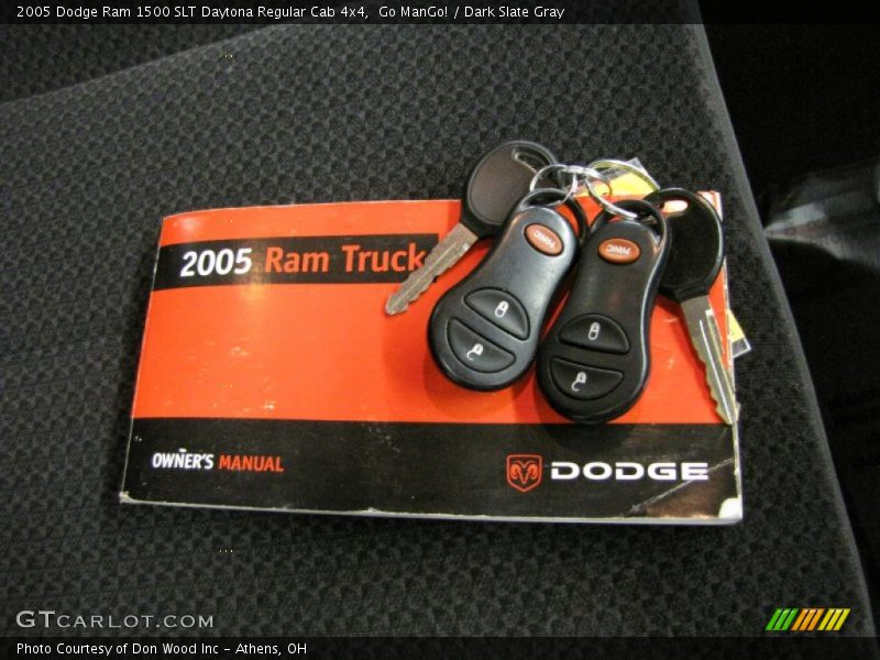 Keys of 2005 Ram 1500 SLT Daytona Regular Cab 4x4