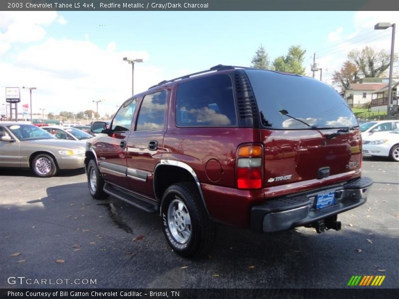Redfire Metallic / Gray/Dark Charcoal 2003 Chevrolet Tahoe LS 4x4