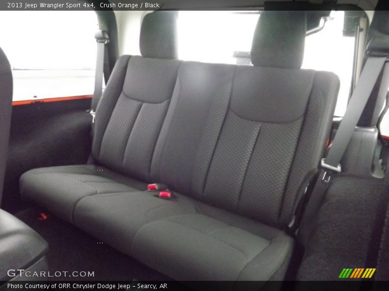 Crush Orange / Black 2013 Jeep Wrangler Sport 4x4