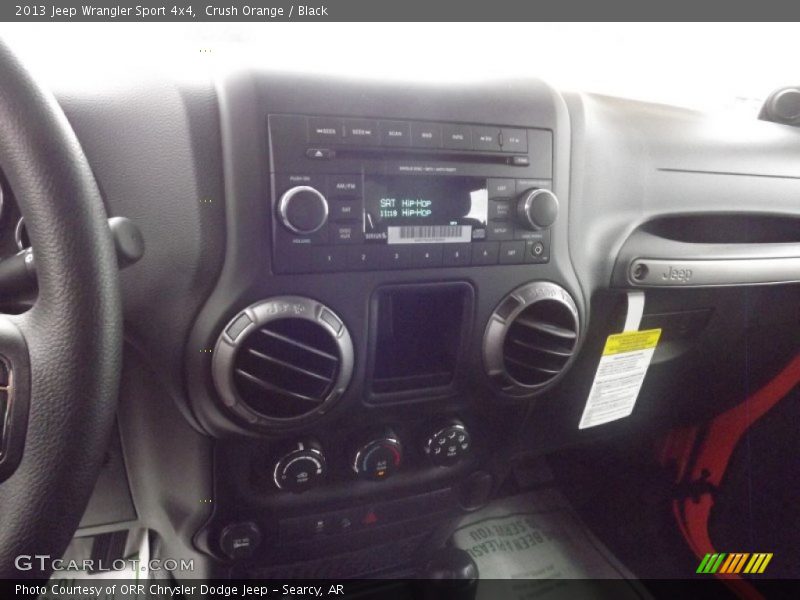 Crush Orange / Black 2013 Jeep Wrangler Sport 4x4