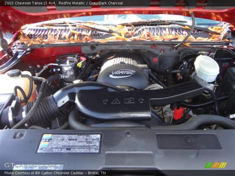 Redfire Metallic / Gray/Dark Charcoal 2003 Chevrolet Tahoe LS 4x4