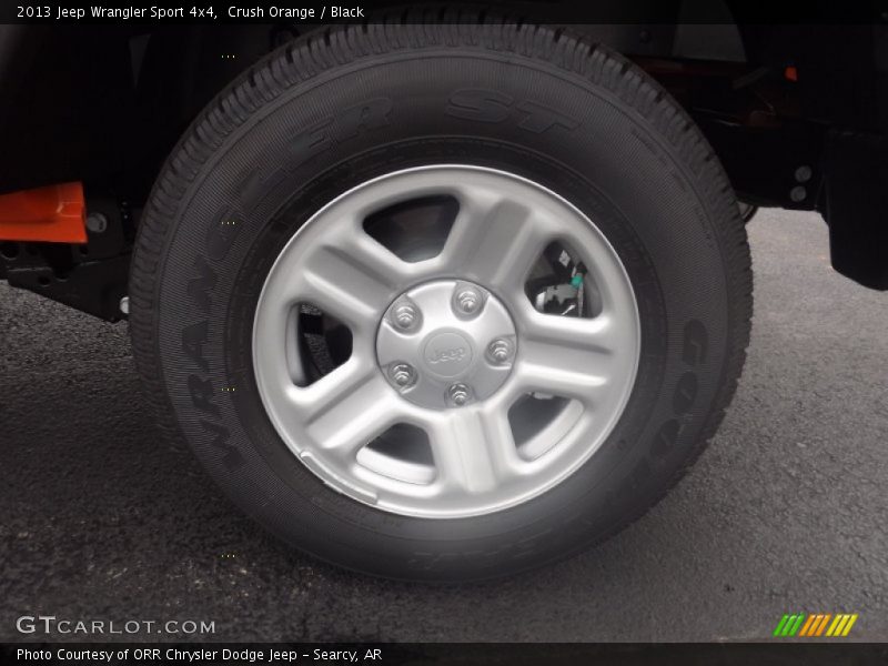 Crush Orange / Black 2013 Jeep Wrangler Sport 4x4