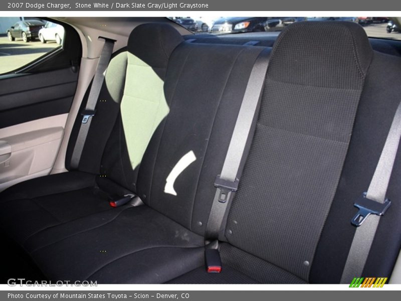 Stone White / Dark Slate Gray/Light Graystone 2007 Dodge Charger