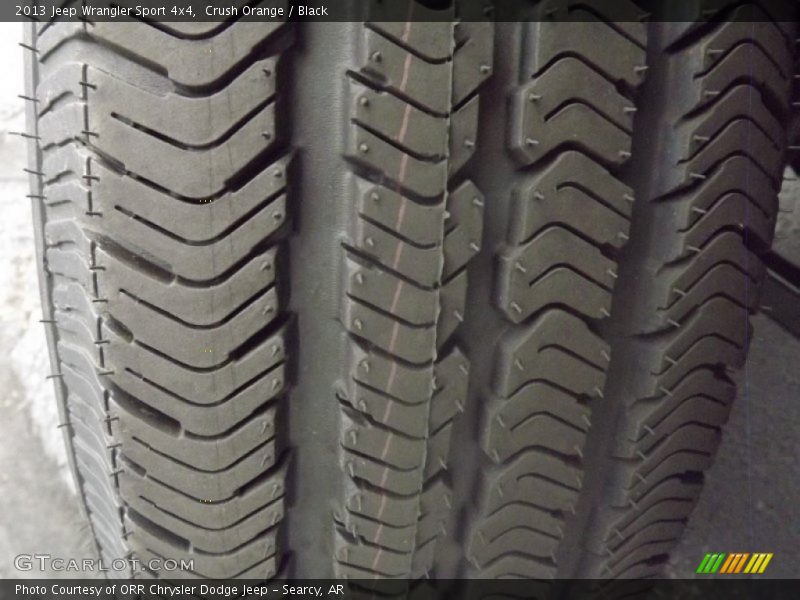 Crush Orange / Black 2013 Jeep Wrangler Sport 4x4
