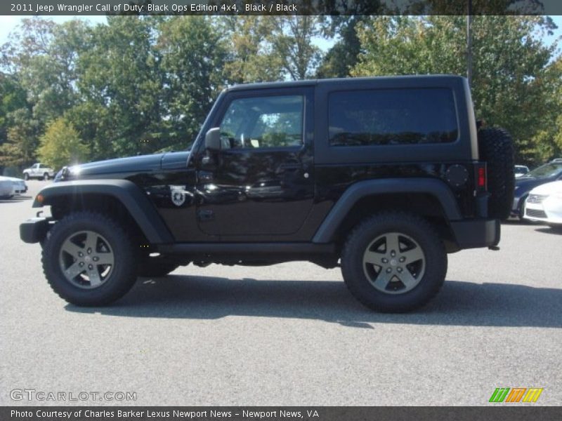  2011 Wrangler Call of Duty: Black Ops Edition 4x4 Black