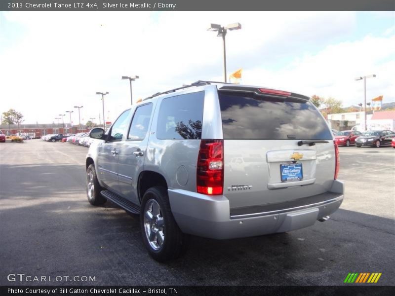 Silver Ice Metallic / Ebony 2013 Chevrolet Tahoe LTZ 4x4