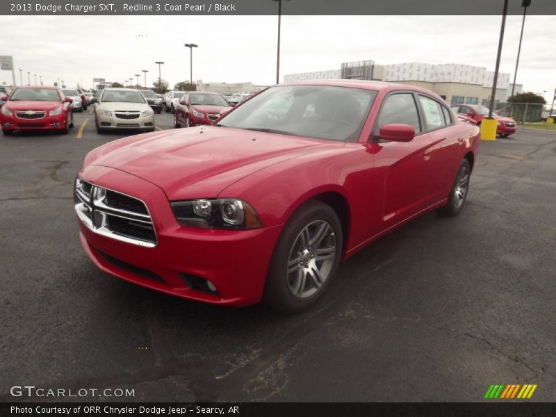 Redline 3 Coat Pearl / Black 2013 Dodge Charger SXT