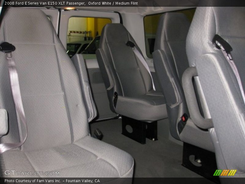 Oxford White / Medium Flint 2008 Ford E Series Van E150 XLT Passenger