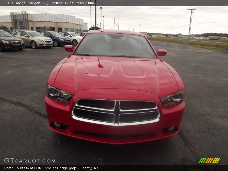 Redline 3 Coat Pearl / Black 2013 Dodge Charger SXT