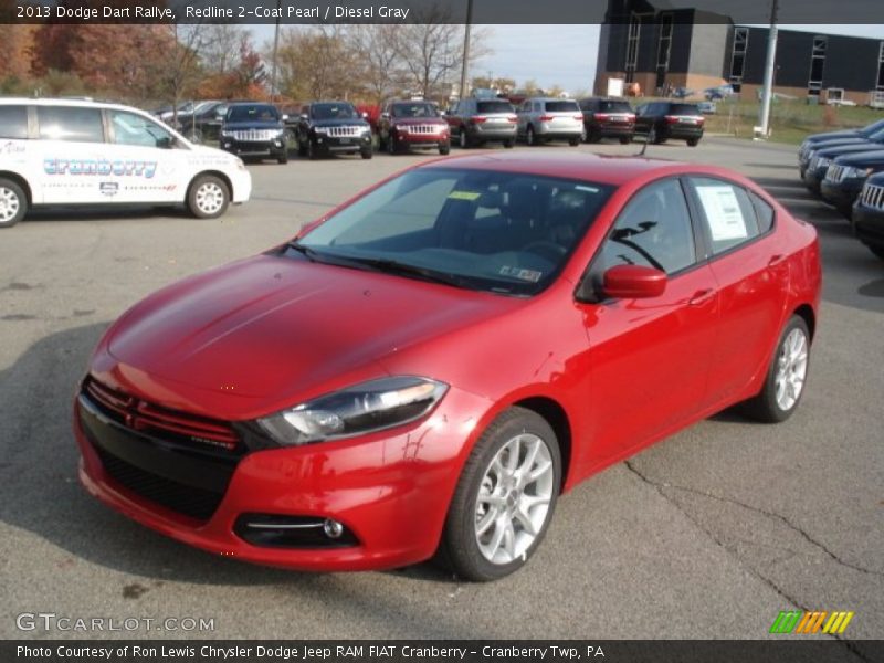 Redline 2-Coat Pearl / Diesel Gray 2013 Dodge Dart Rallye