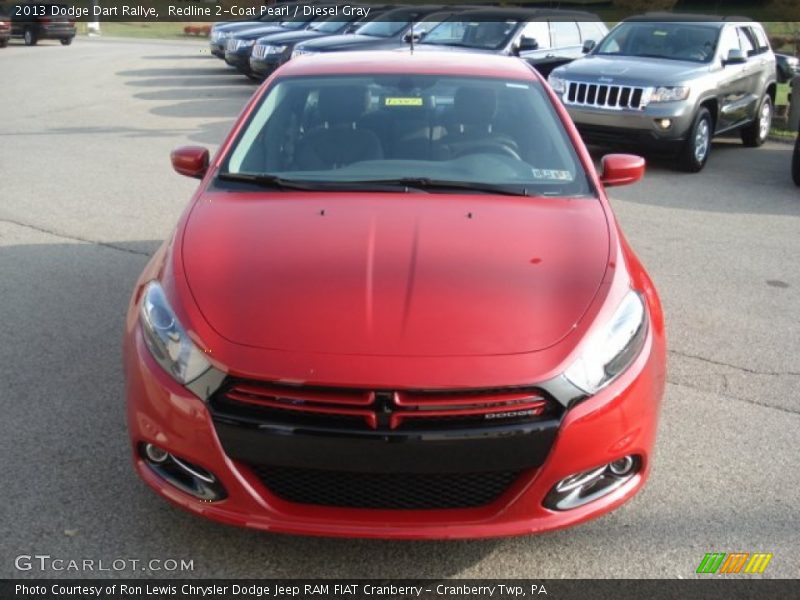 Redline 2-Coat Pearl / Diesel Gray 2013 Dodge Dart Rallye