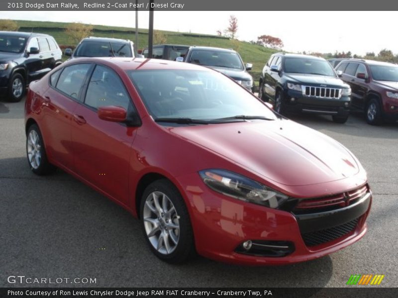 Redline 2-Coat Pearl / Diesel Gray 2013 Dodge Dart Rallye