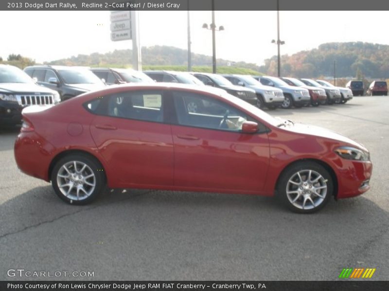 Redline 2-Coat Pearl / Diesel Gray 2013 Dodge Dart Rallye