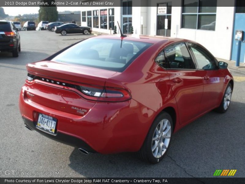 Redline 2-Coat Pearl / Diesel Gray 2013 Dodge Dart Rallye