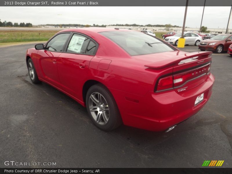 Redline 3 Coat Pearl / Black 2013 Dodge Charger SXT