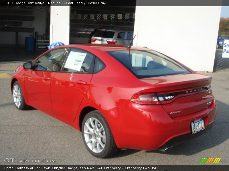 Redline 2-Coat Pearl / Diesel Gray 2013 Dodge Dart Rallye