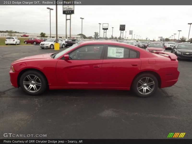 Redline 3 Coat Pearl / Black 2013 Dodge Charger SXT