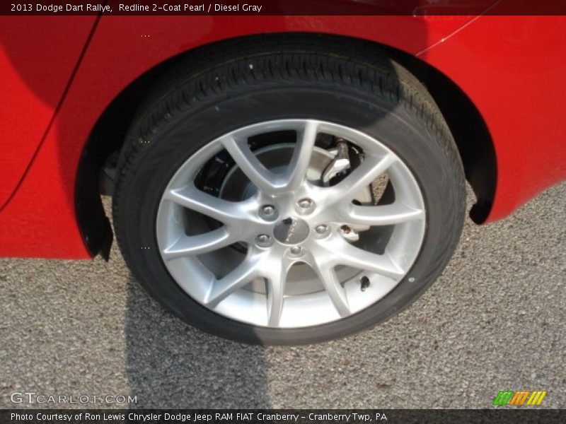 Redline 2-Coat Pearl / Diesel Gray 2013 Dodge Dart Rallye