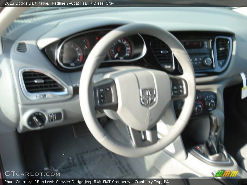 Redline 2-Coat Pearl / Diesel Gray 2013 Dodge Dart Rallye